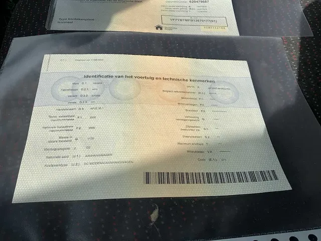 2018 henra kp3 geremde aanhangwagen met 3-zijdige kipper - afbeelding 4 van  15