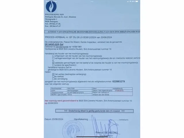 2018 henra kp3 geremde aanhangwagen met 3-zijdige kipper - afbeelding 7 van  15
