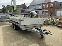 2018 henra kp3 geremde aanhangwagen met 3-zijdige kipper - afbeelding 9 van  15