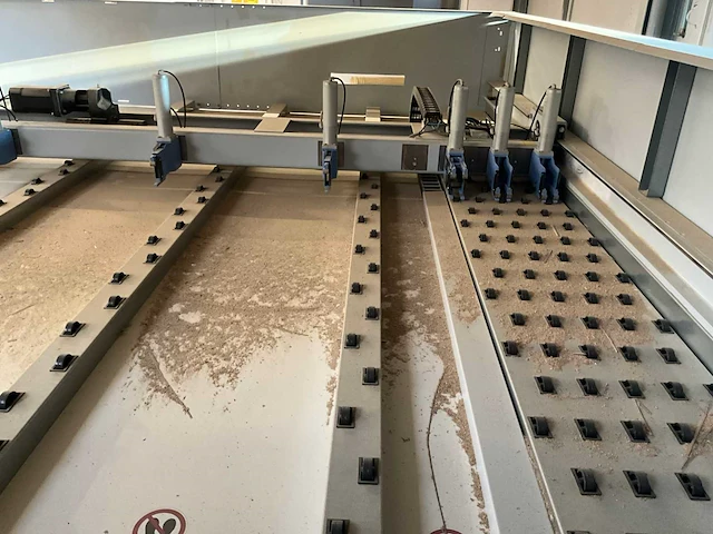 2018 homag optimat hpp200 platen opdeelzaagmachine - afbeelding 8 van  23