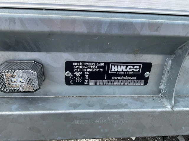 2018 hulco carax-2 aanhangwagen - afbeelding 4 van  15
