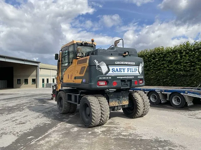 2018 hyundai hw140 banden graafmachine - afbeelding 15 van  20