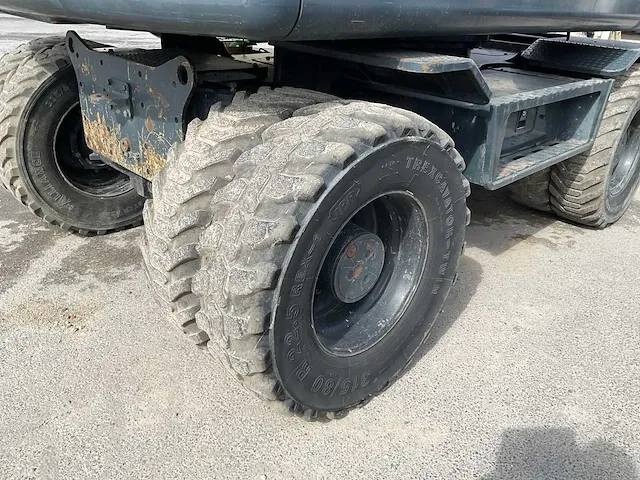 2018 hyundai hw140 banden graafmachine - afbeelding 17 van  20