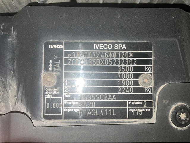 2018 iveco daily 35-160 hi matic dubbele cabine - afbeelding 21 van  34