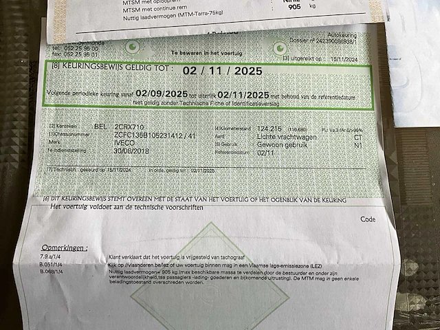 2018 iveco daily 35-1 - afbeelding 35 van  42