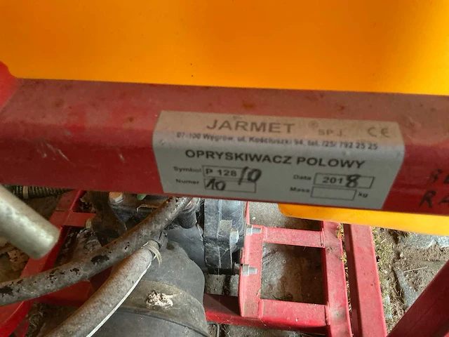 2018 jar-met p128 sproeier - afbeelding 8 van  16