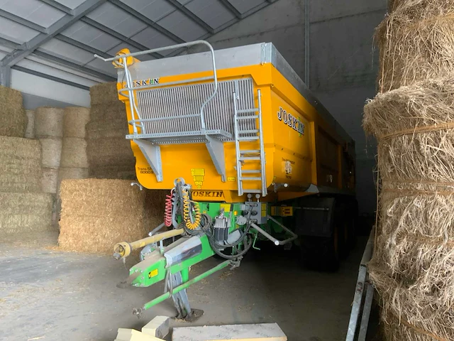 2018 joskin tridem trans-space 8000/27 landbouwkipwagen - afbeelding 6 van  12