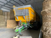 2018 joskin tridem trans-space 8000/27 landbouwkipwagen - afbeelding 6 van  12