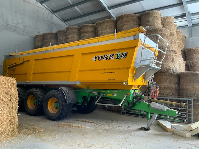 2018 joskin tridem trans-space 8000/27 landbouwkipwagen - afbeelding 7 van  12