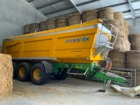 2018 joskin tridem trans-space 8000/27 landbouwkipwagen - afbeelding 7 van  12