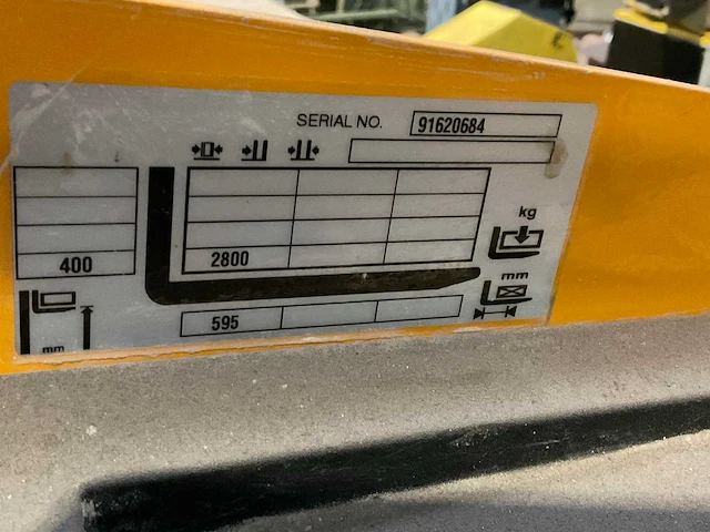 2018 jungheinrich esc328 reach truck - afbeelding 5 van  16