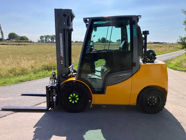 2018 jungheinrich tfg550s vorkheftruck (demotoestel) - afbeelding 3 van  76