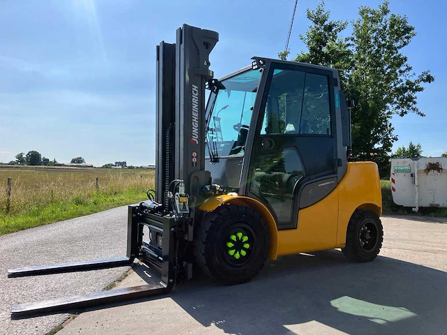 2018 jungheinrich tfg550s vorkheftruck (demotoestel) - afbeelding 1 van  76