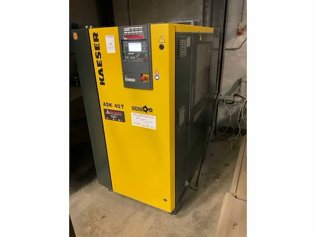 2018 kaeser ask 40t luchtcompressor - afbeelding 2 van  8