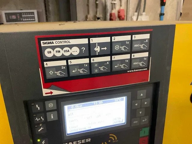 2018 kaeser ask 40t luchtcompressor - afbeelding 4 van  8