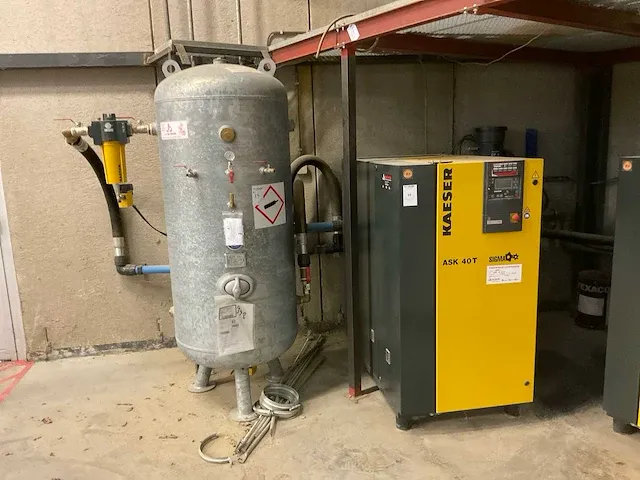 2018 kaeser ask 40t luchtcompressor - afbeelding 1 van  10