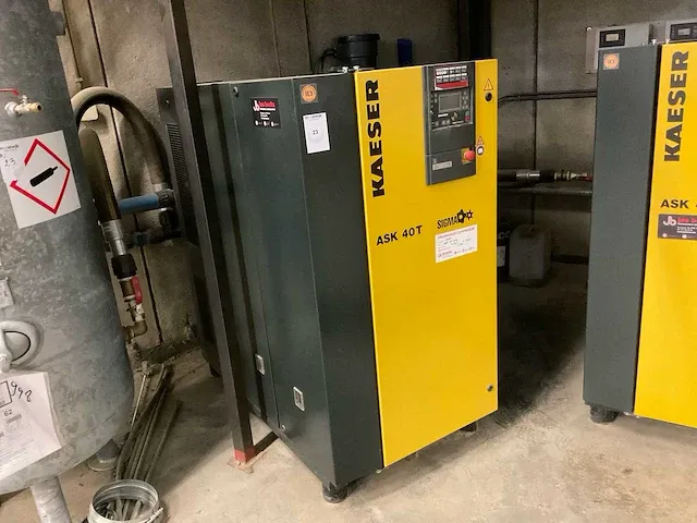 2018 kaeser ask 40t luchtcompressor - afbeelding 3 van  10