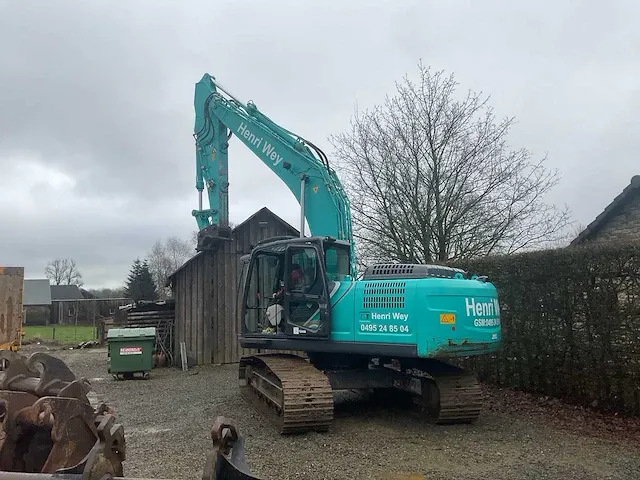 2018 kobelco sk210lc-10 rupsgraafmachine - afbeelding 40 van  41