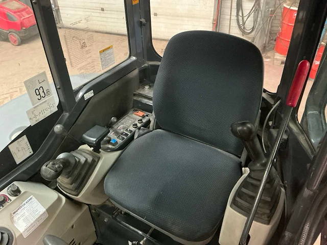 2018 kobelco sk35sr-6 midigraafmachine - afbeelding 23 van  33