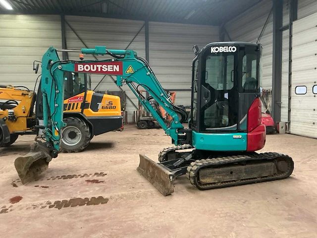 2018 kobelco sk35sr-6 midigraafmachine - afbeelding 2 van  33