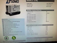 2018 kohler sdmo r44 c3 noodstroomaggregaat - afbeelding 6 van  14