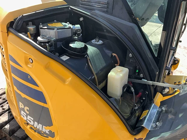 2018 komatsu pc55mr-5m0 midigraafmachine - afbeelding 16 van  30