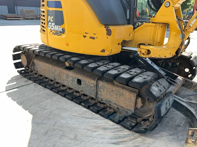 2018 komatsu pc55mr-5m0 midigraafmachine - afbeelding 17 van  30
