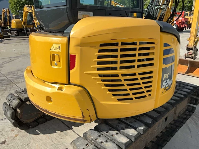2018 komatsu pc55mr-5m0 midigraafmachine - afbeelding 19 van  30