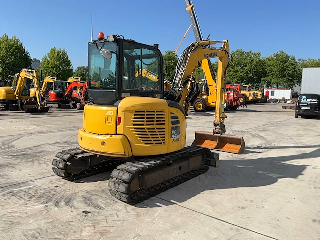 2018 komatsu pc55mr-5m0 midigraafmachine - afbeelding 26 van  30