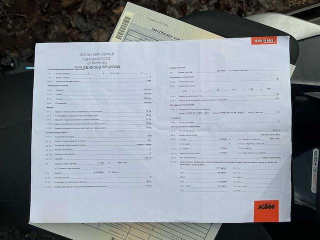 2018 ktm duke 790 motorfiets - afbeelding 13 van  21