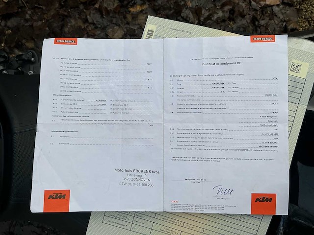 2018 ktm duke 790 motorfiets - afbeelding 14 van  21