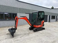 2018 kubota kx 016-4 minigraafmachine - afbeelding 1 van  45