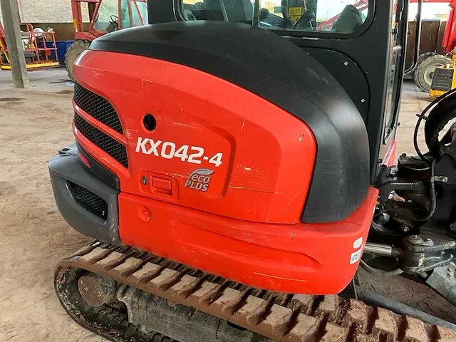 2018 kubota kx042-4 midigraafmachine - afbeelding 10 van  24