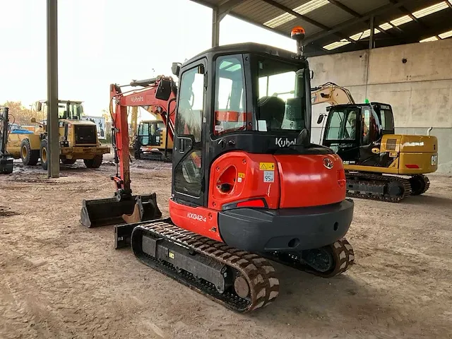 2018 kubota kx042-4 midigraafmachine - afbeelding 22 van  24