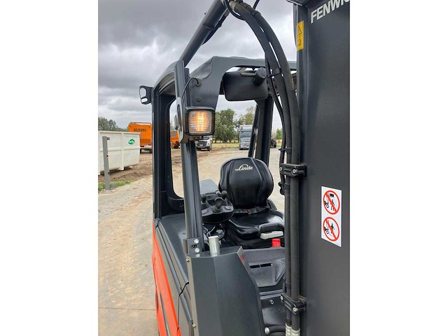 2018 linde e35 vorkheftruck - afbeelding 18 van  54