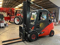 2018 linde h30t vorkheftruck met uitschuifbare lepels - afbeelding 1 van  32