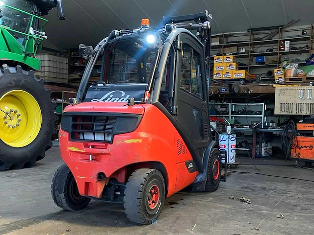 2018 linde h30t vorkheftruck met uitschuifbare lepels - afbeelding 30 van  32