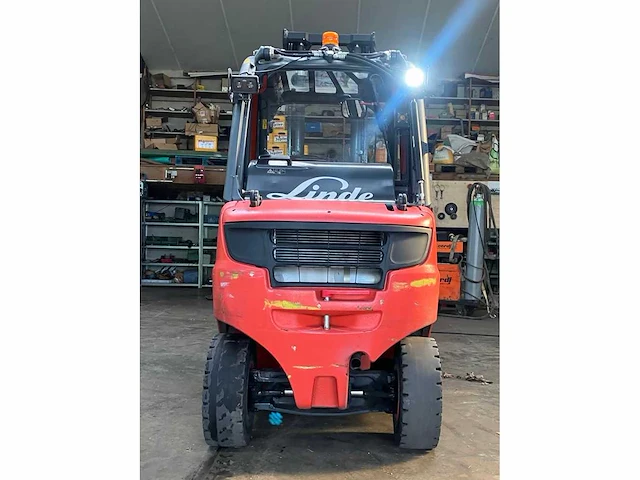2018 linde h30t vorkheftruck met uitschuifbare lepels - afbeelding 31 van  32