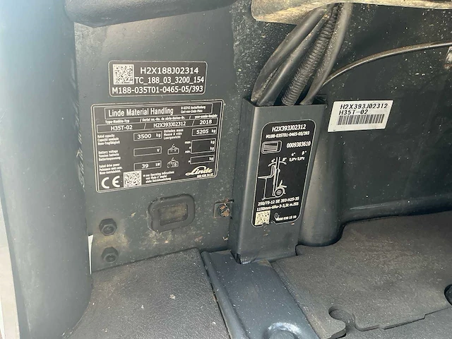 2018 linde h35t-02 vorkheftruck - afbeelding 18 van  19