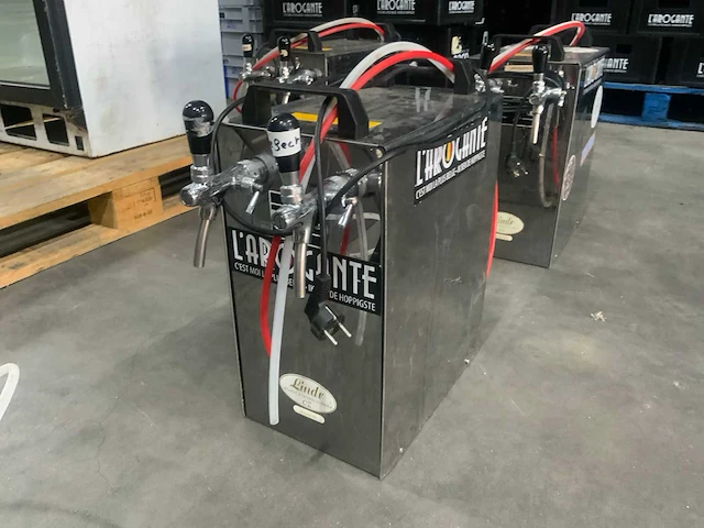 2018 linde kontakt 40 k dubbele biertapinstallatie - afbeelding 1 van  5