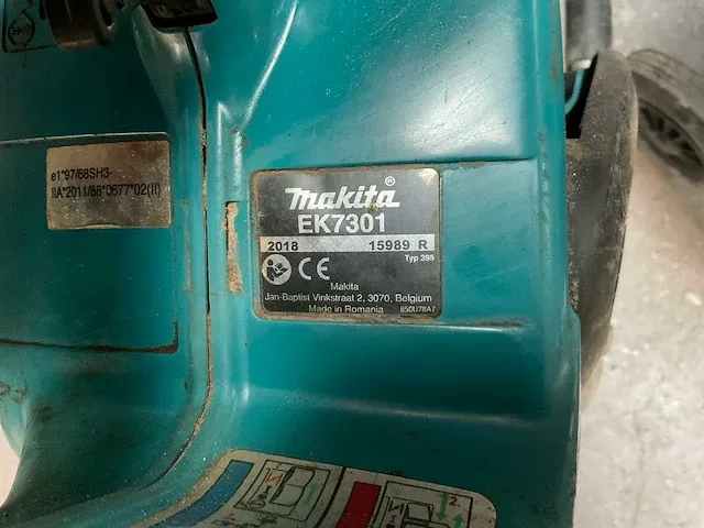 2018 makita ek7301 benzine doorslijper - afbeelding 4 van  4