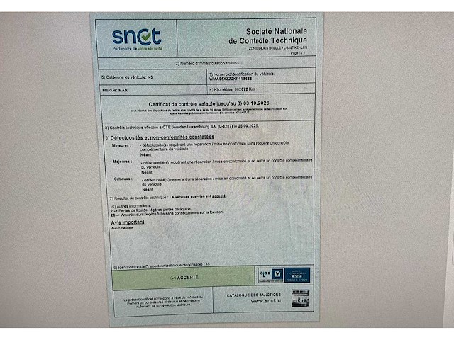 2018 man tgx 18.500 vrachtwagen - afbeelding 63 van  66