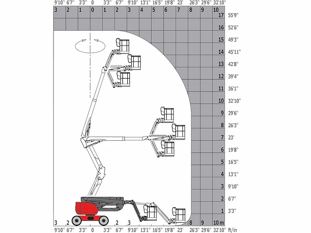 2018 manitou ajt 160 hoogwerker diesel - afbeelding 21 van  22