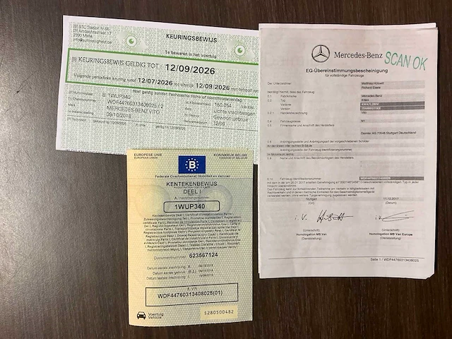 2018 mercedes-benz vito lichte vracht - afbeelding 39 van  44