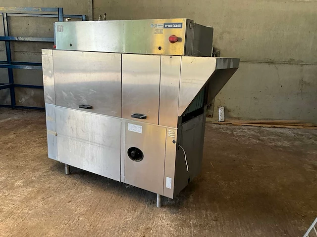2018 metos wd-151e vaatwasmachine + toebehoren - afbeelding 1 van  24