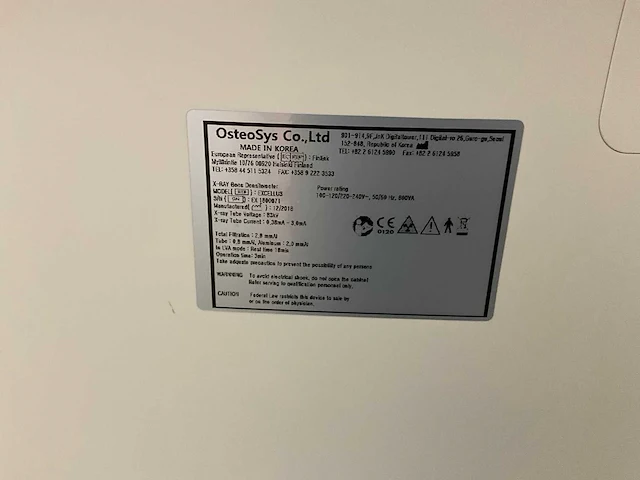 2018 osteosys excellus x-ray bone densitometer - afbeelding 7 van  24