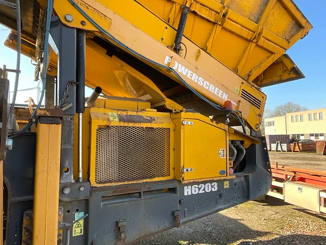 2018 powerscreen h6203 mobiele zeefinstallatie - afbeelding 16 van  46