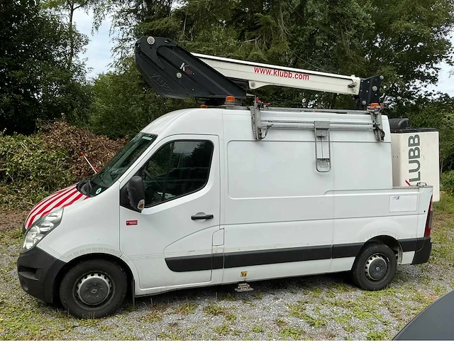 2018 renault master lichte vrachtwagen met hoogtewerker - afbeelding 12 van  49
