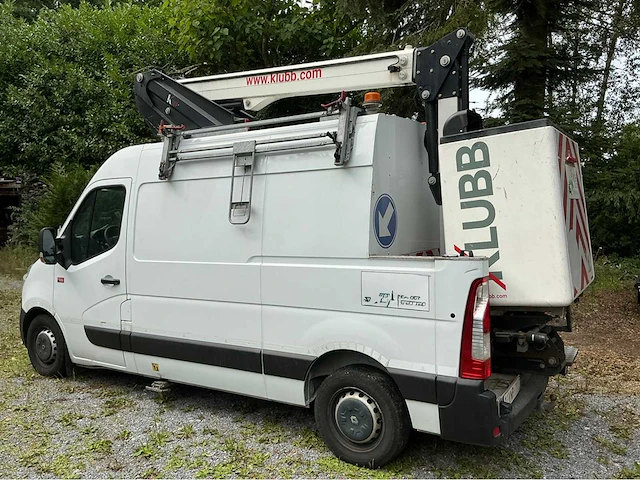 2018 renault master lichte vrachtwagen met hoogtewerker - afbeelding 23 van  49