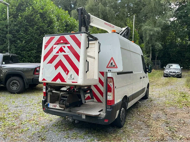 2018 renault master lichte vrachtwagen met hoogtewerker - afbeelding 45 van  49